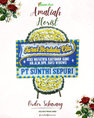 Papan Bunga Duka di Gading Cempaka