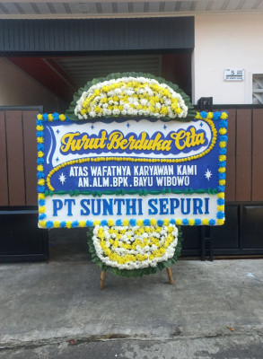 Papan Bunga Duka di Gading Cempaka
